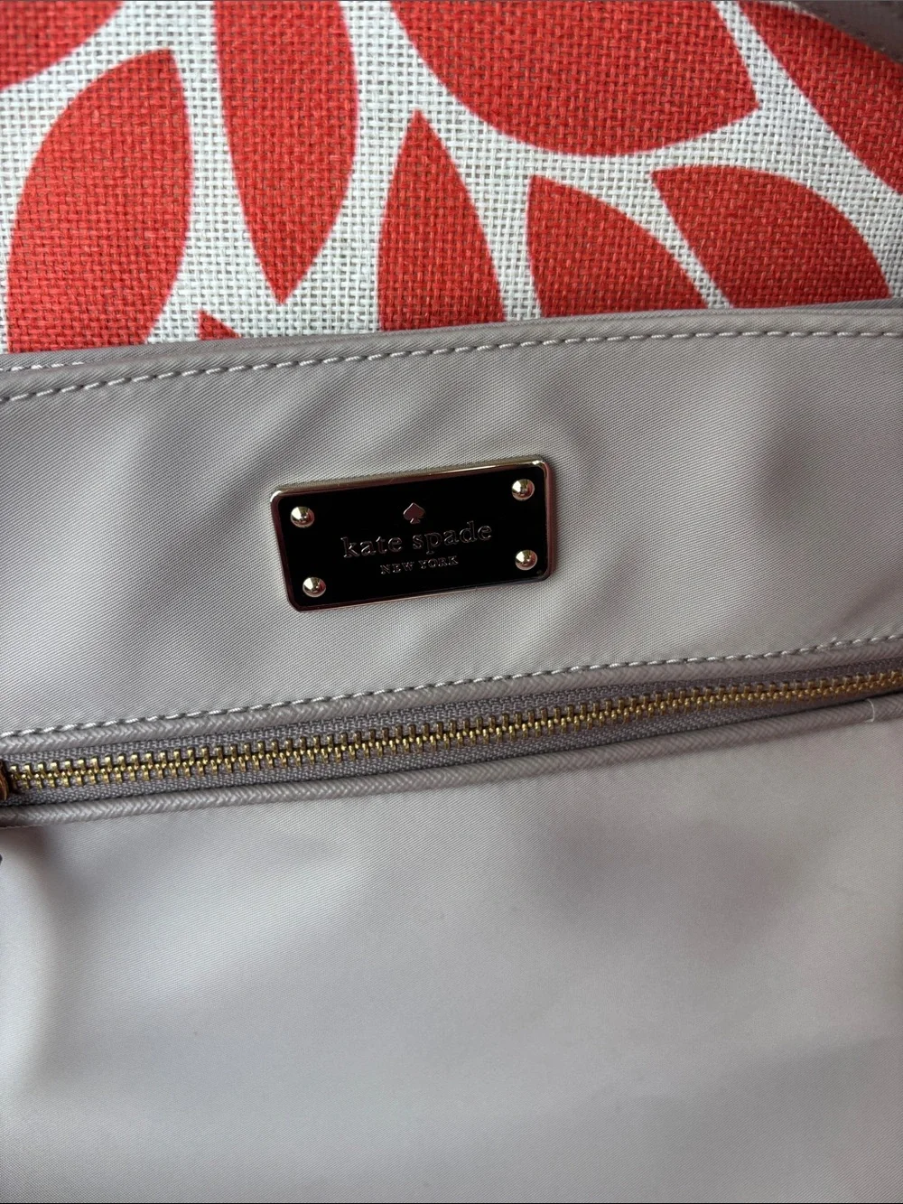kate spade light taupe crossbody bag